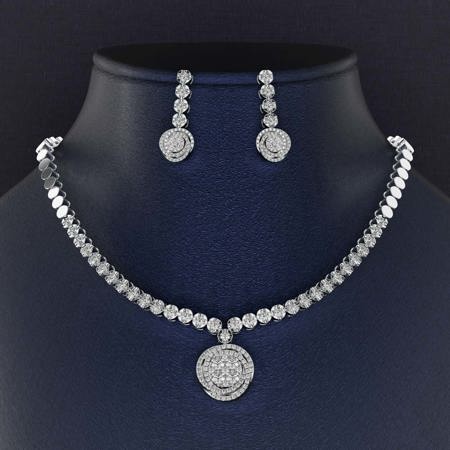 Bridal Jewelry Set Code 21363-21362-21361
